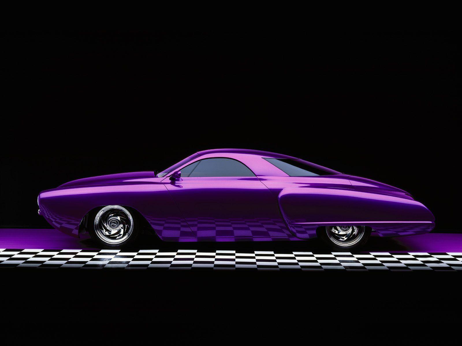 A Very cool purple car I love the sleek design. PURPLE!!!. Cars