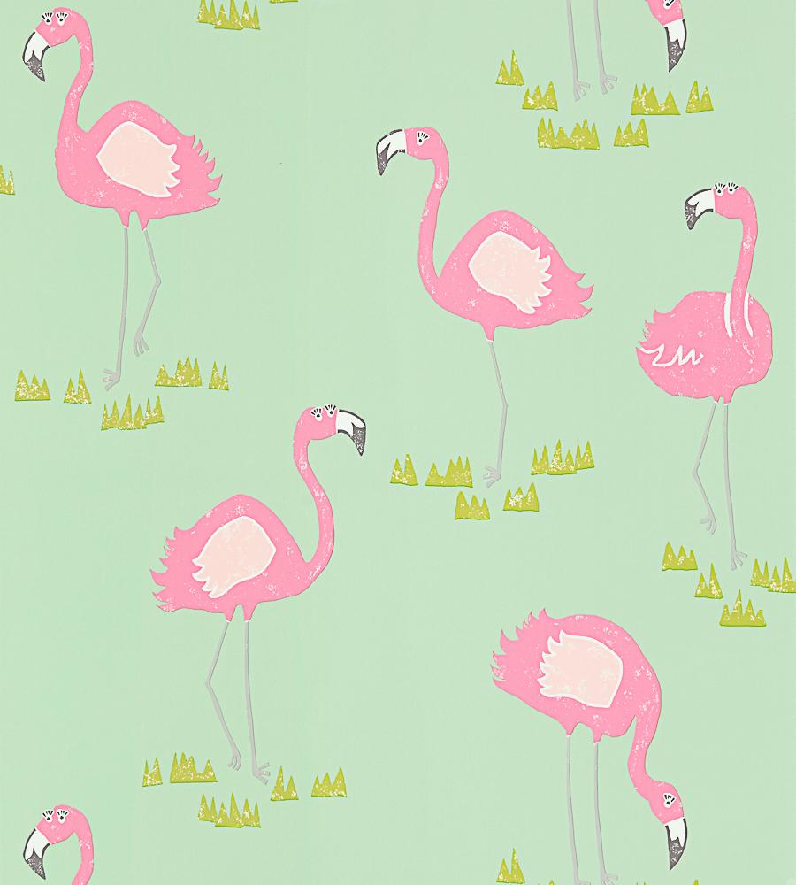 de gournay flamingo wallpaper