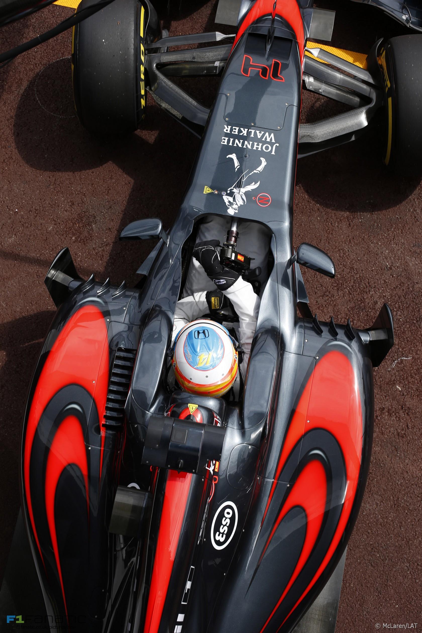 Fernando Alonso, McLaren, Monte Carlo, 2015 · RaceFans