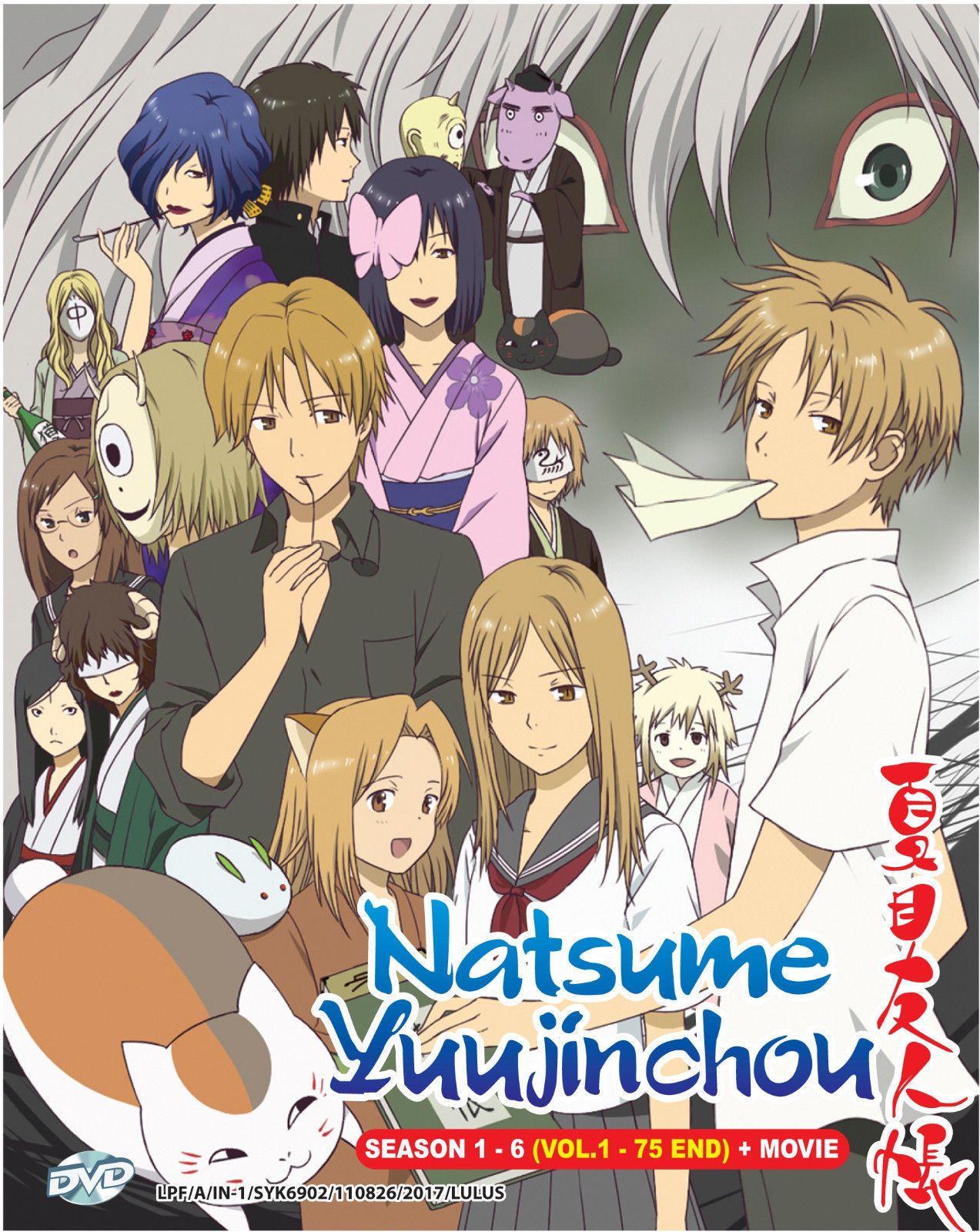 Dvd Natsume Yuujinchou Complete Season 1 6 ( Eps. 1 75End ) Eng Sub
