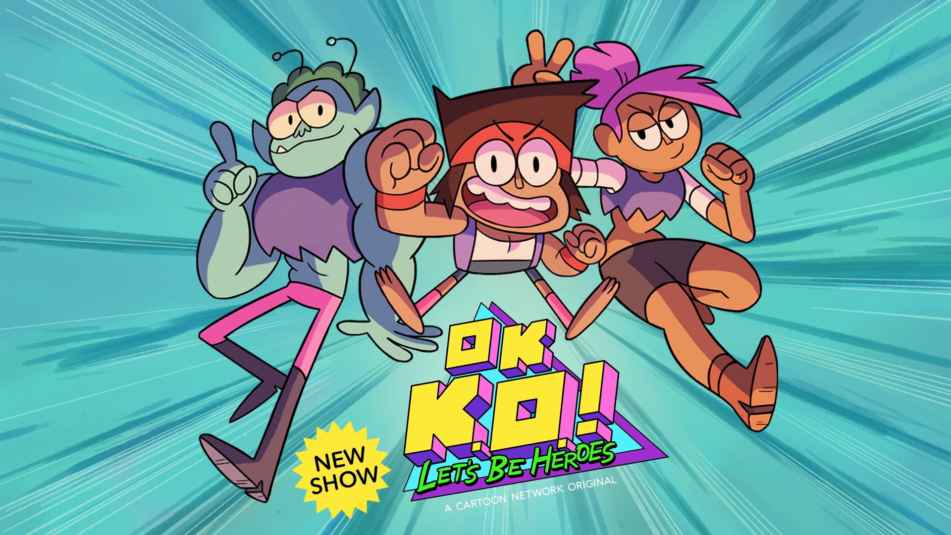 Start the year right with the newest animated show 'OK K.O.! Let's