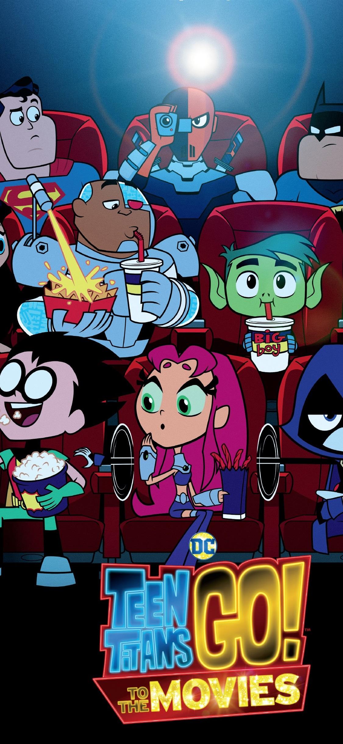 Teen Titans Go To the Movies 1125x2436 iPhone XS/X wallpapers