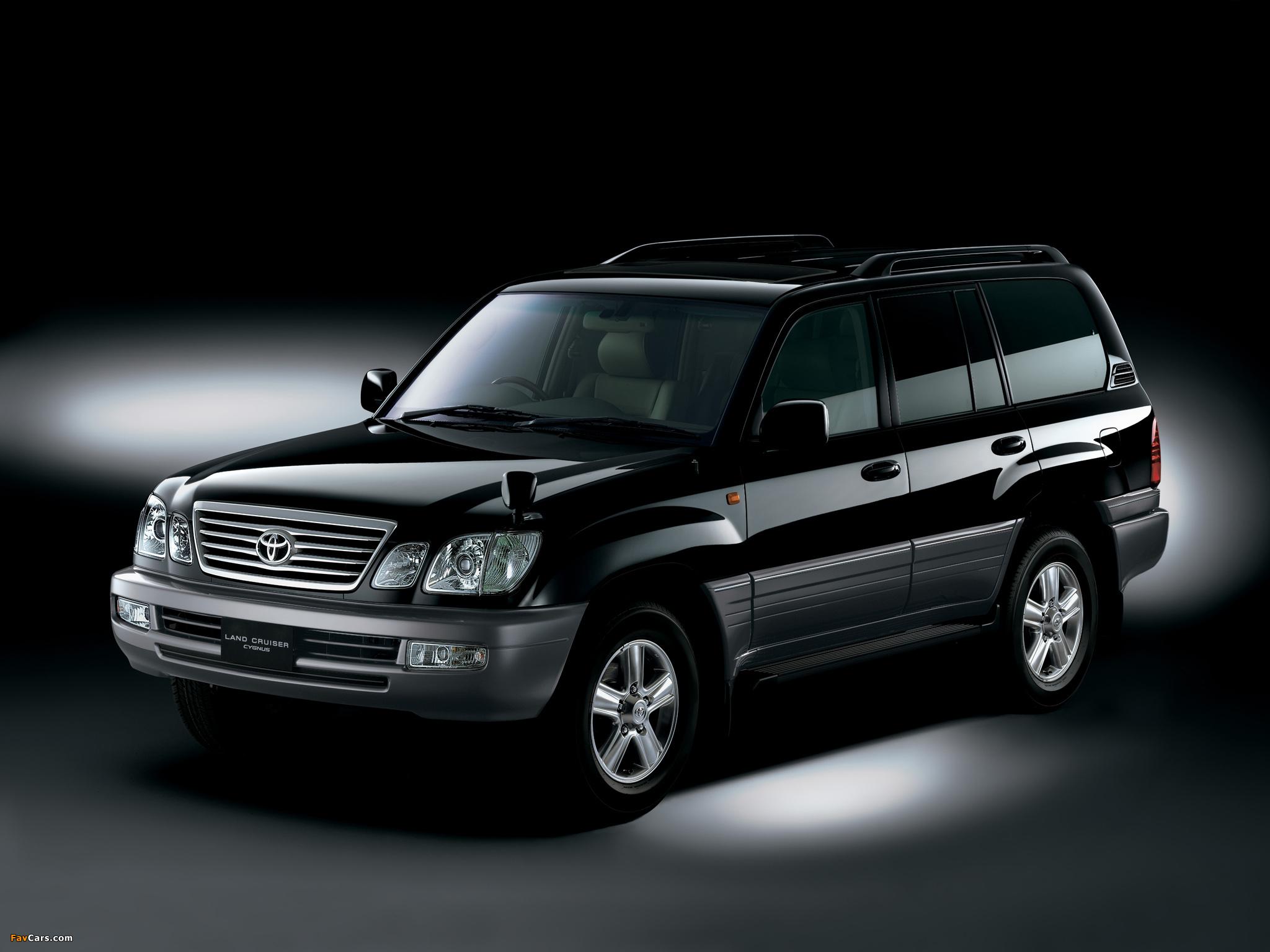 Toyota Land Cruiser Cygnus (UZJ100W) 2005–07 wallpaper