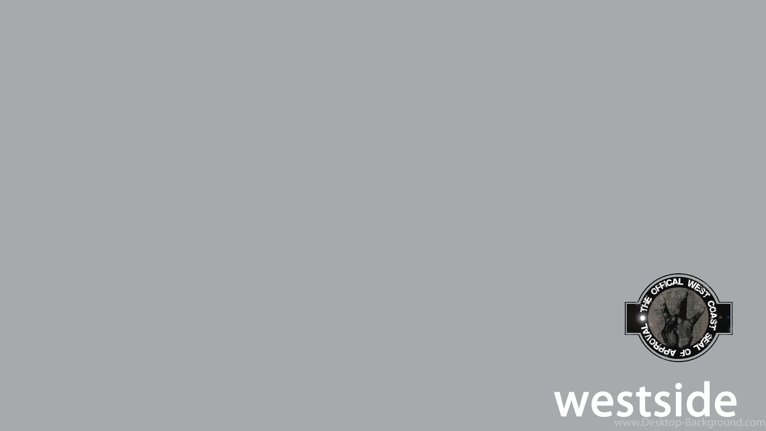 Free Minimal “westside” Wallpaper Desktop Background