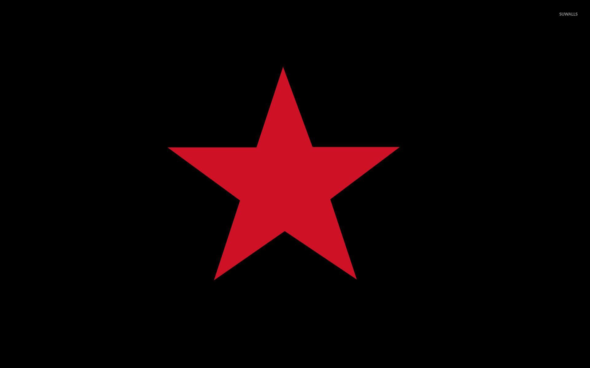Soviet Red Star Wallpaper