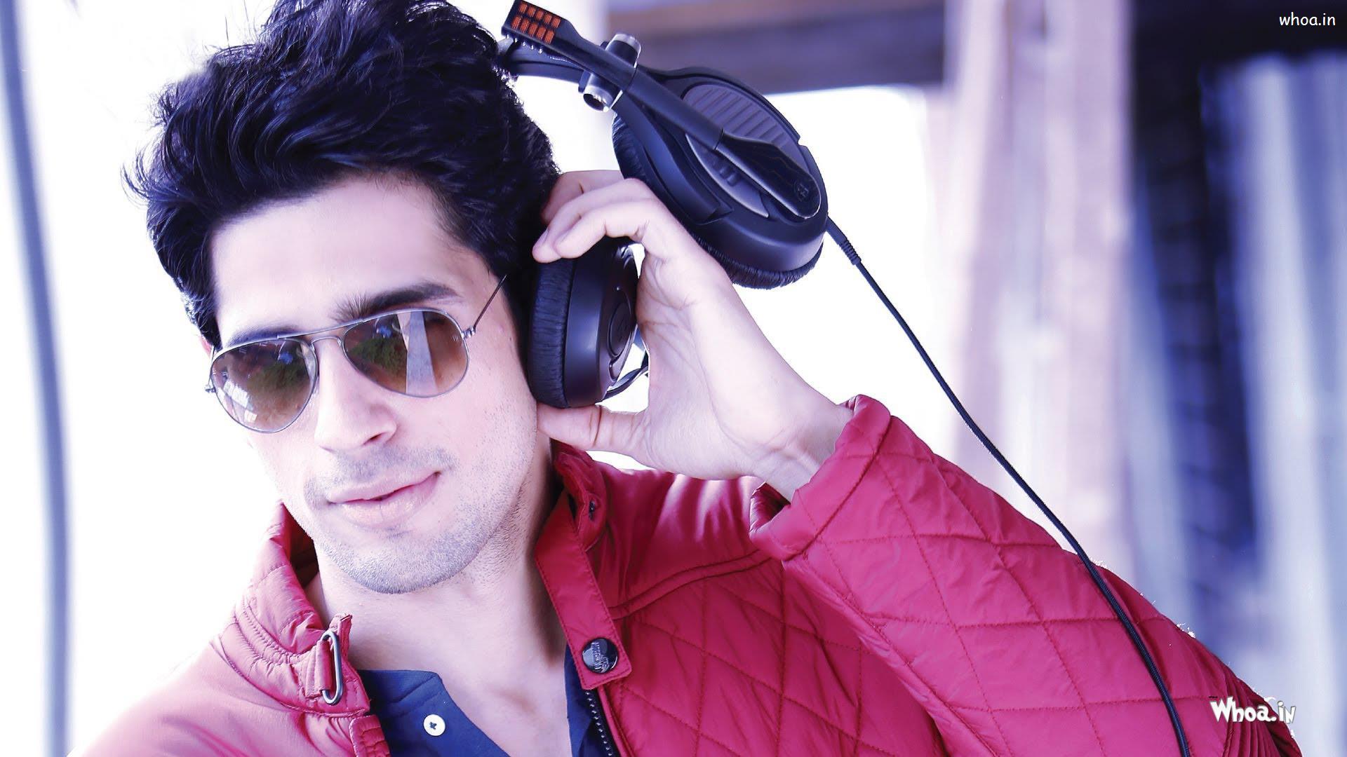Siddharth Malhotra Sunglass With Red Jacket HD Bollywood Actor Image