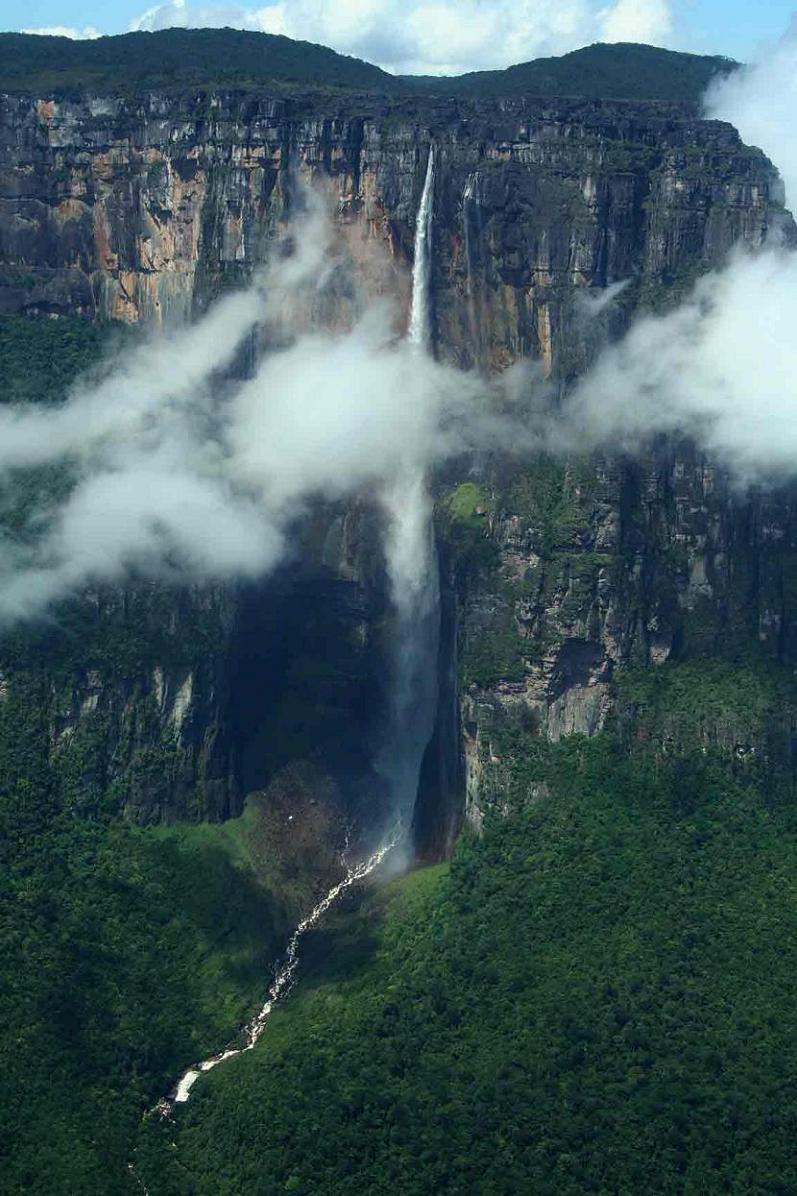 Free Mobile Wallpaper: The Highest Waterfall in the World = Angel Falls