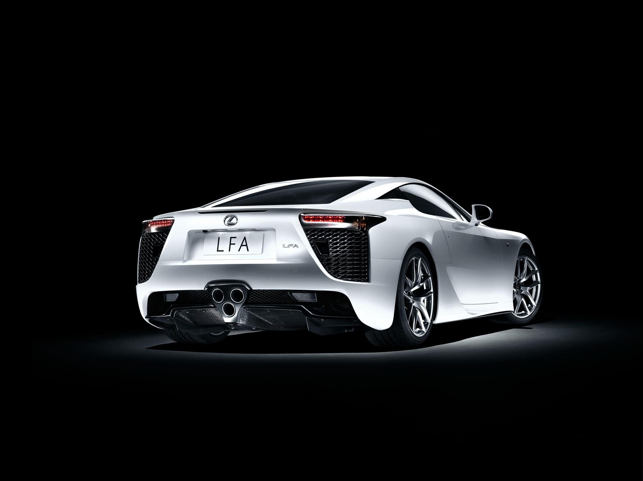 Download wallpaper 2250x1685 lexus, lfa, white, side view HD background