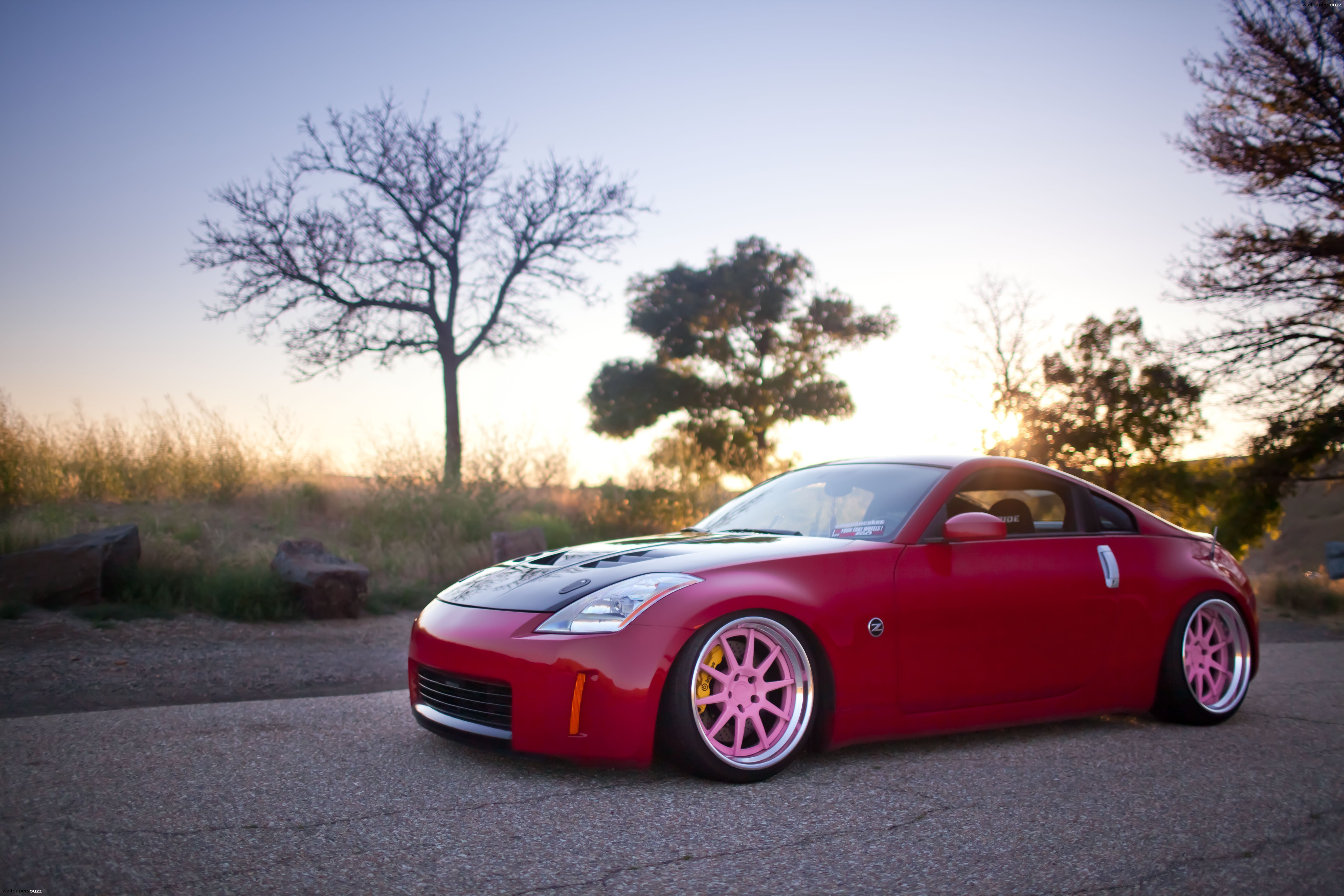 Red Nissan 350Z HD Wallpapers
