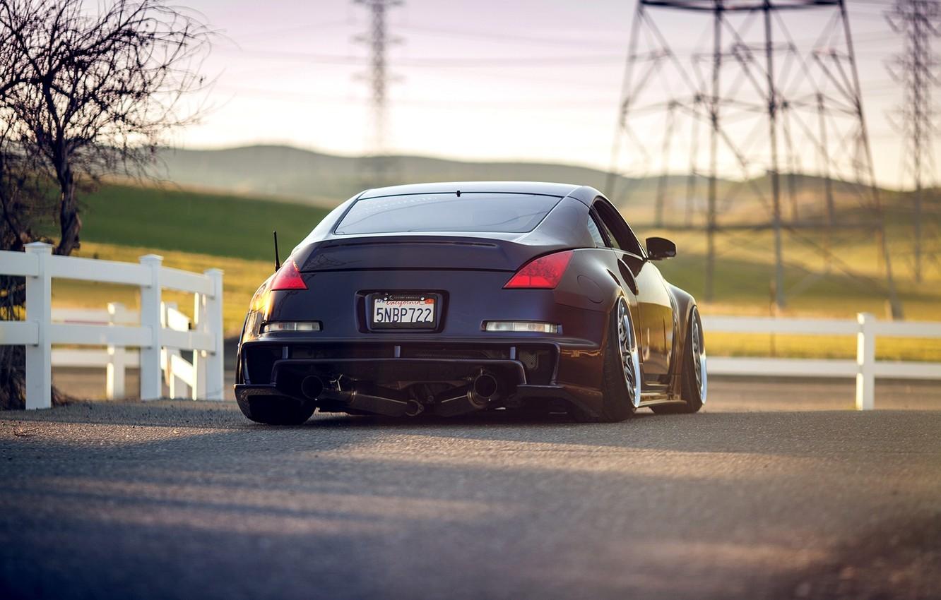 Wallpapers Machine, Tuning, Nissan, Nissan, 350z, Tuning, Stance
