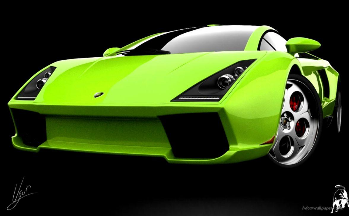 Lamborghini Green Lambo Wallpaper. Wallpaper Background HD