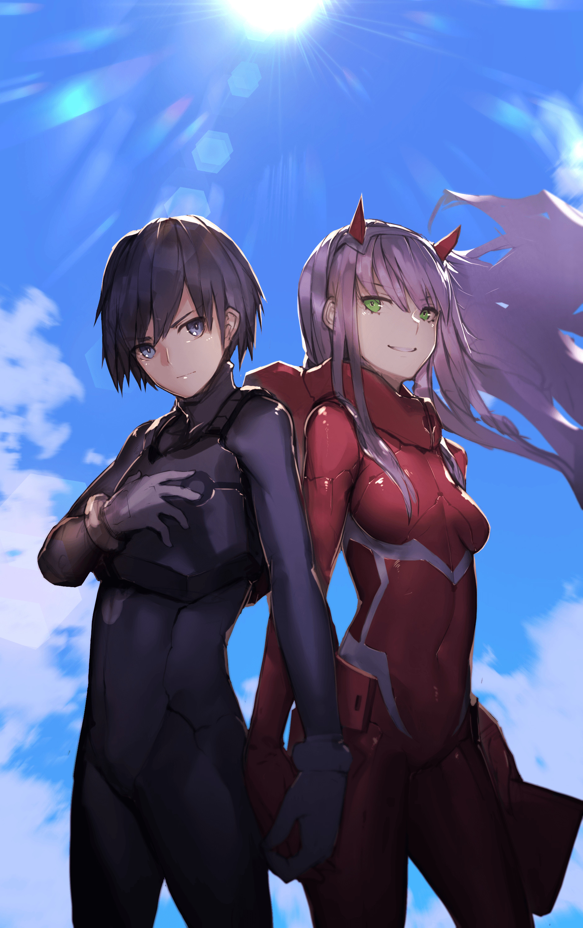 Darling In The Franxx Hiro Wallpapers Wallpaper Cave