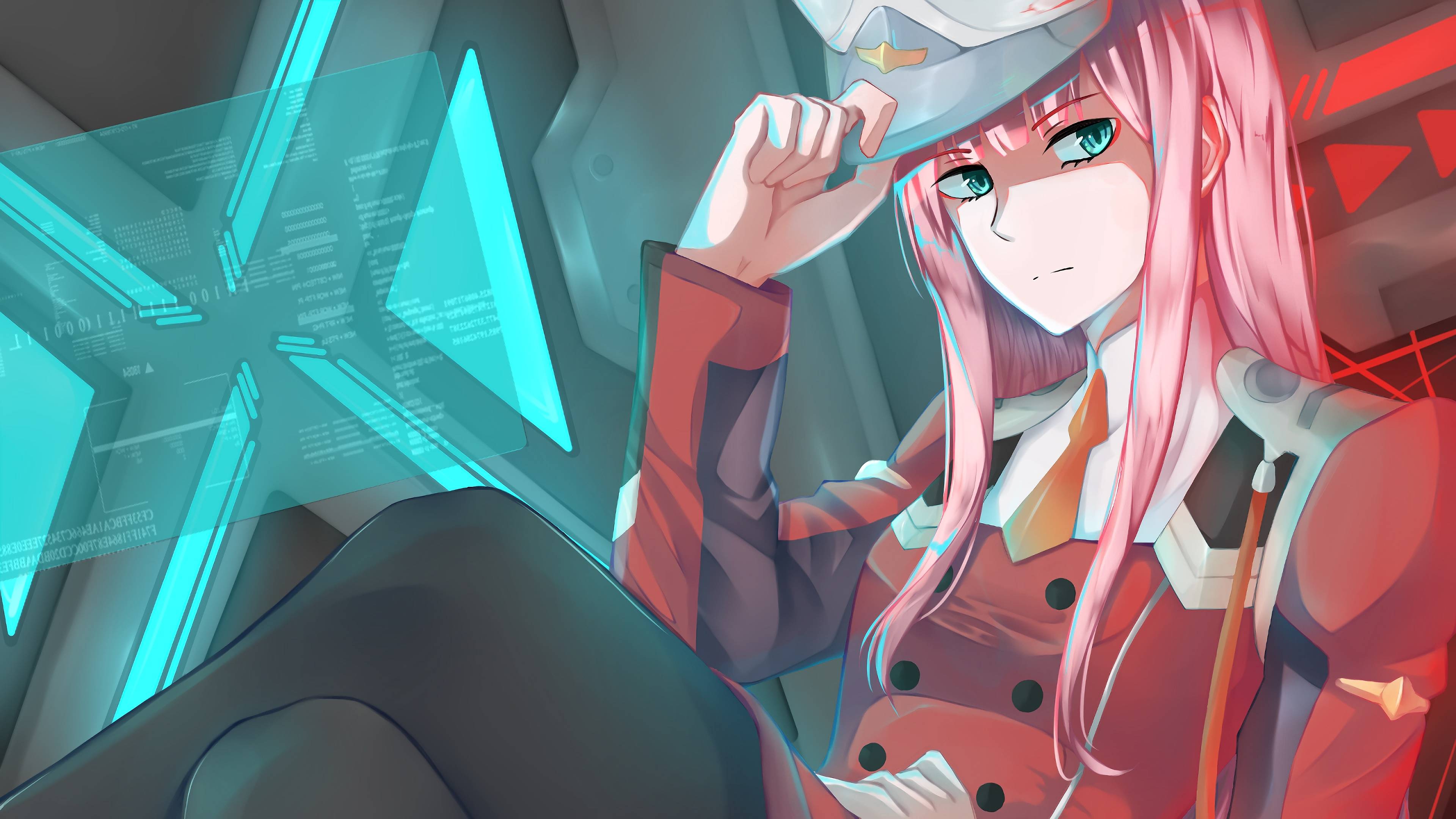 Anime Wallpaper 4k Pc Zero Two Darling In The Franxx Zero Two Hiro Images And Photos Finder