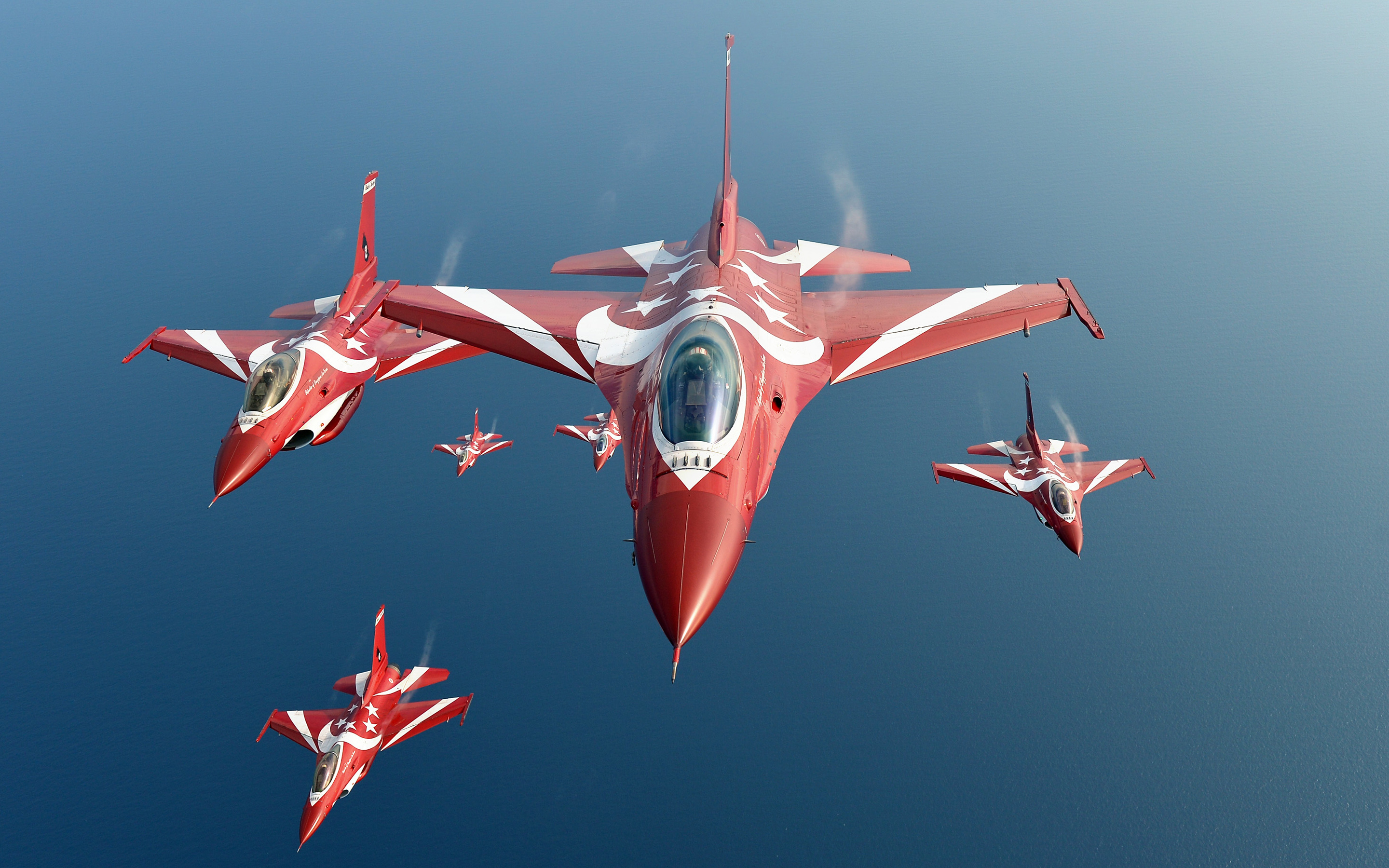 Wallpaper General Dynamics F 16 Fighting Falcon, Fighter Aircraft
