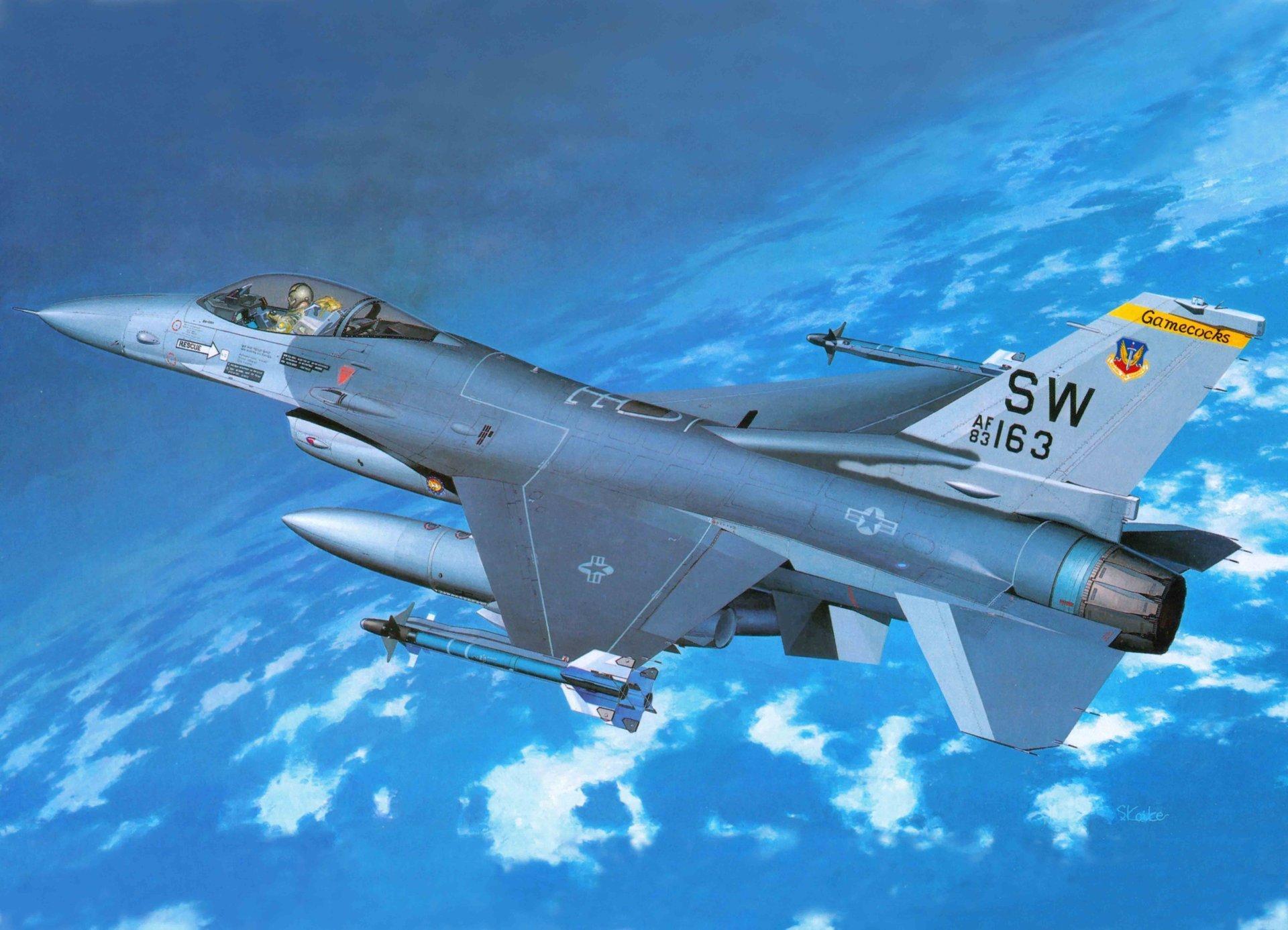 General Dynamics F 16 Fighting Falcon Wallpaper 15 X 1386