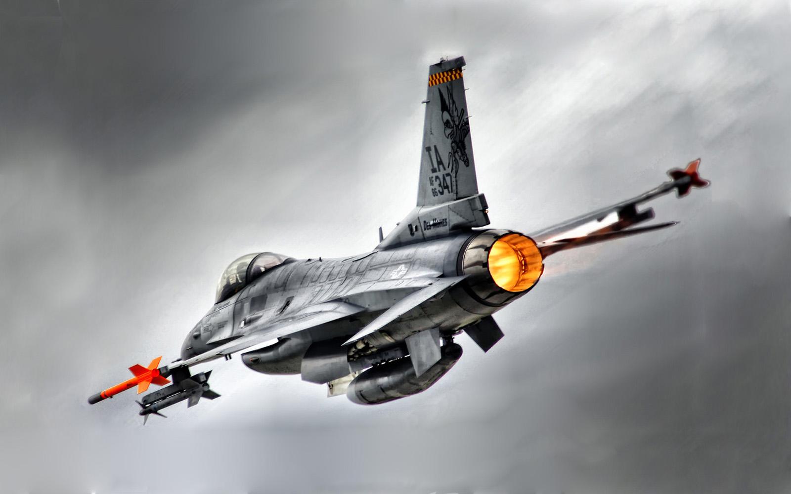 General Dynamics F 16 Fighting Falcon Wallpaper High Quality Is 4K