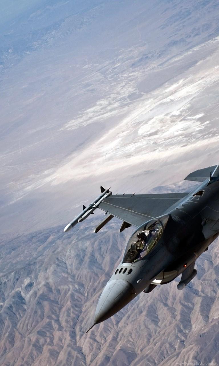 General Dynamics F 16 Fighting Falcon HQ Wallpaper Desktop Background