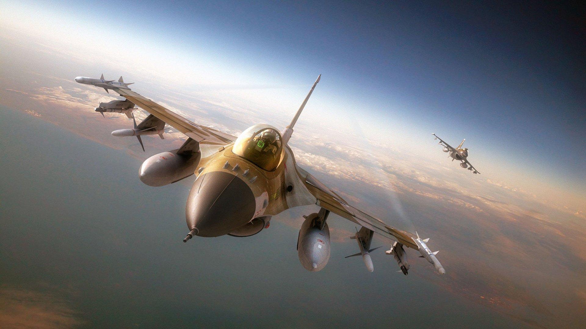 General Dynamics F 16 Fighting Falcon Rumble Falcon Israel Picture