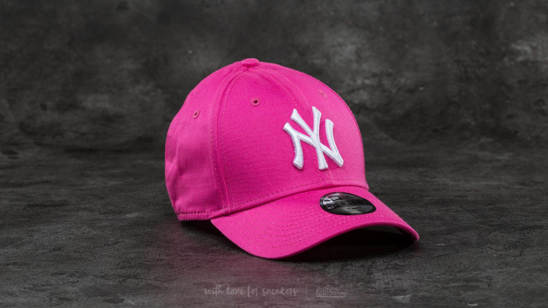 New Era 9Forty Adjustable MLB League New York Yankees Cap Pink