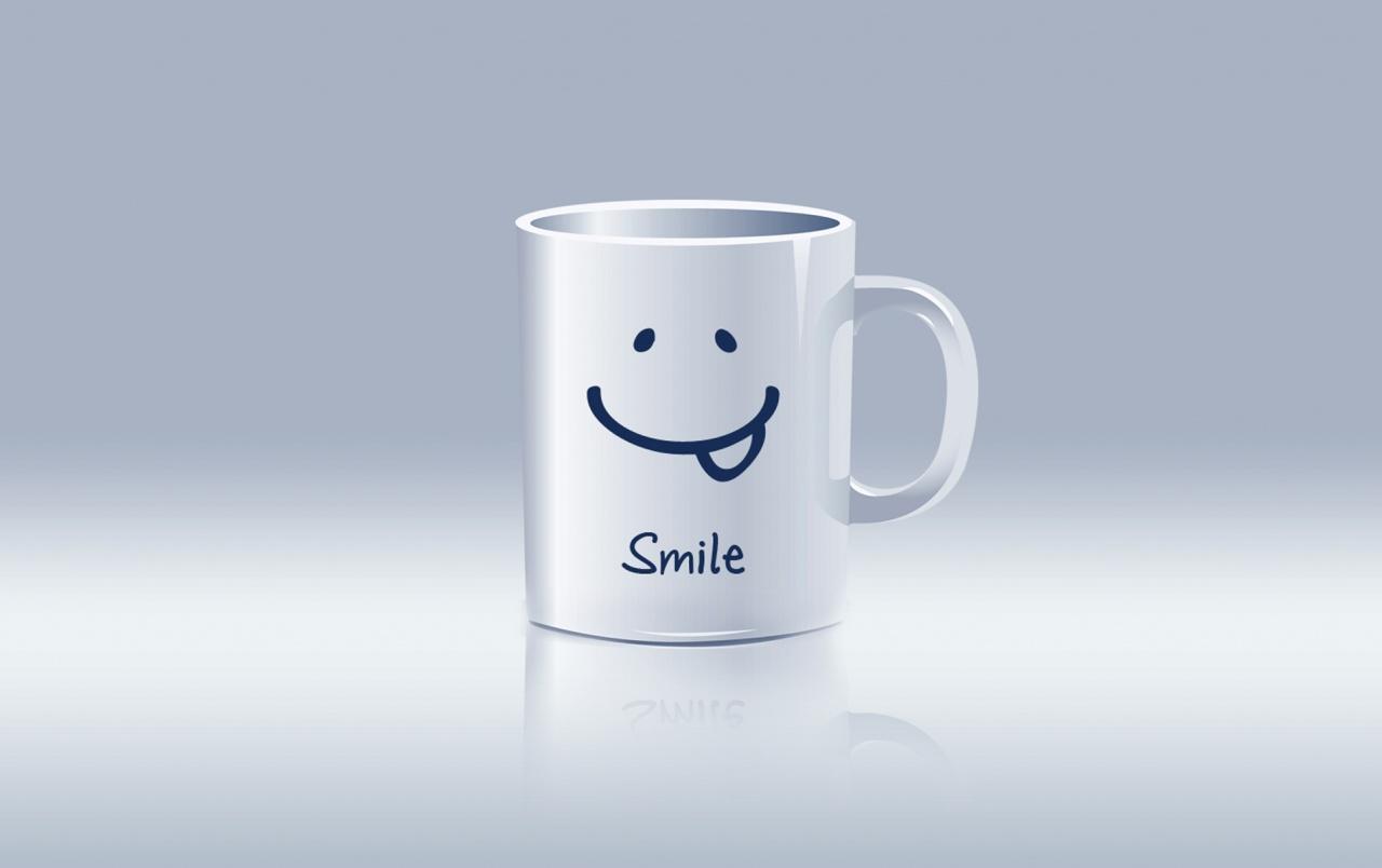 Smile Mug wallpaper. Smile Mug
