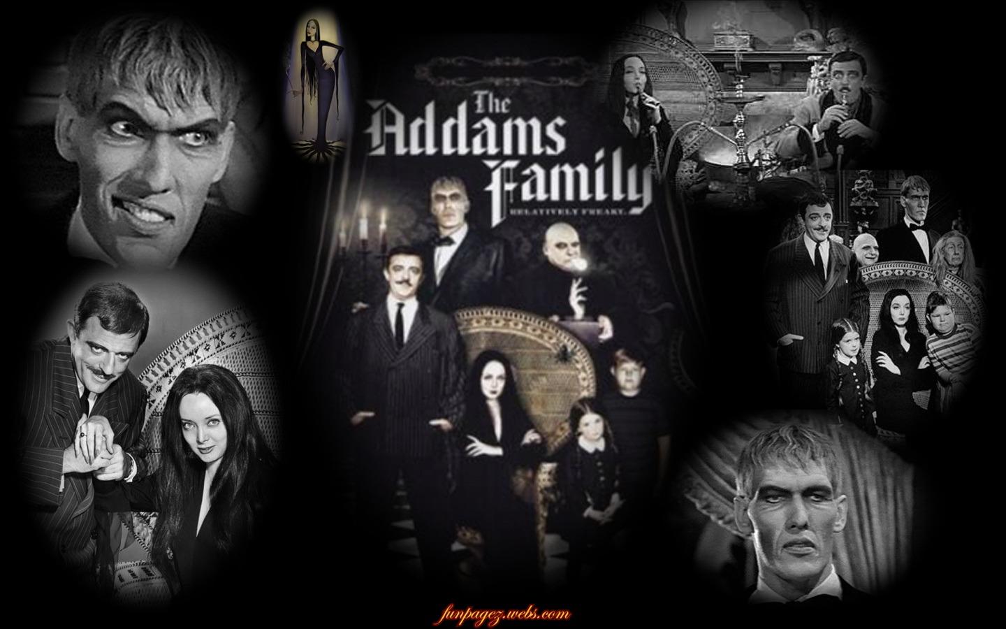 Addams Family 60s Wallpaper (no spiders) by Mardi's Funpagez