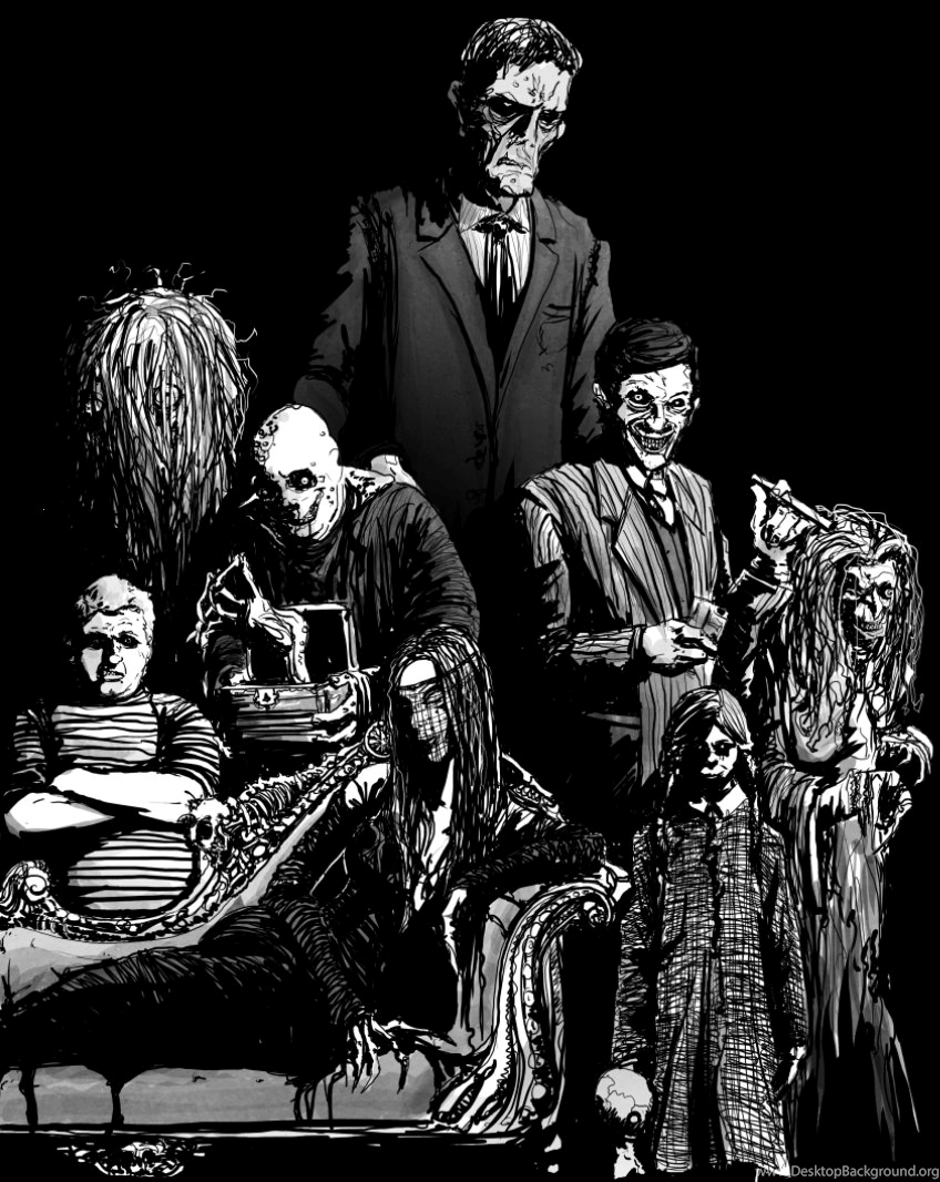 The Addams Family By T RexJones Desktop Background