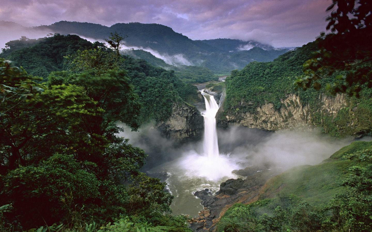 You Can Download Tropical Rainforest Waterfall HD Wallpaper In Your