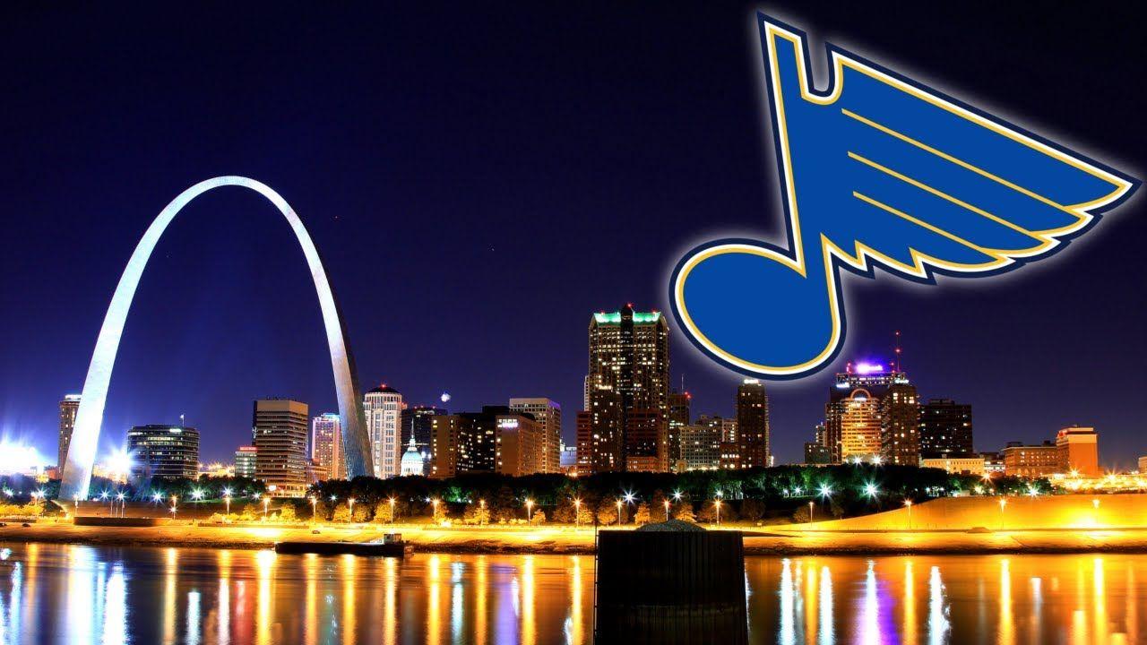 NHL Speed Art. St. Louis Blues Wallpaper