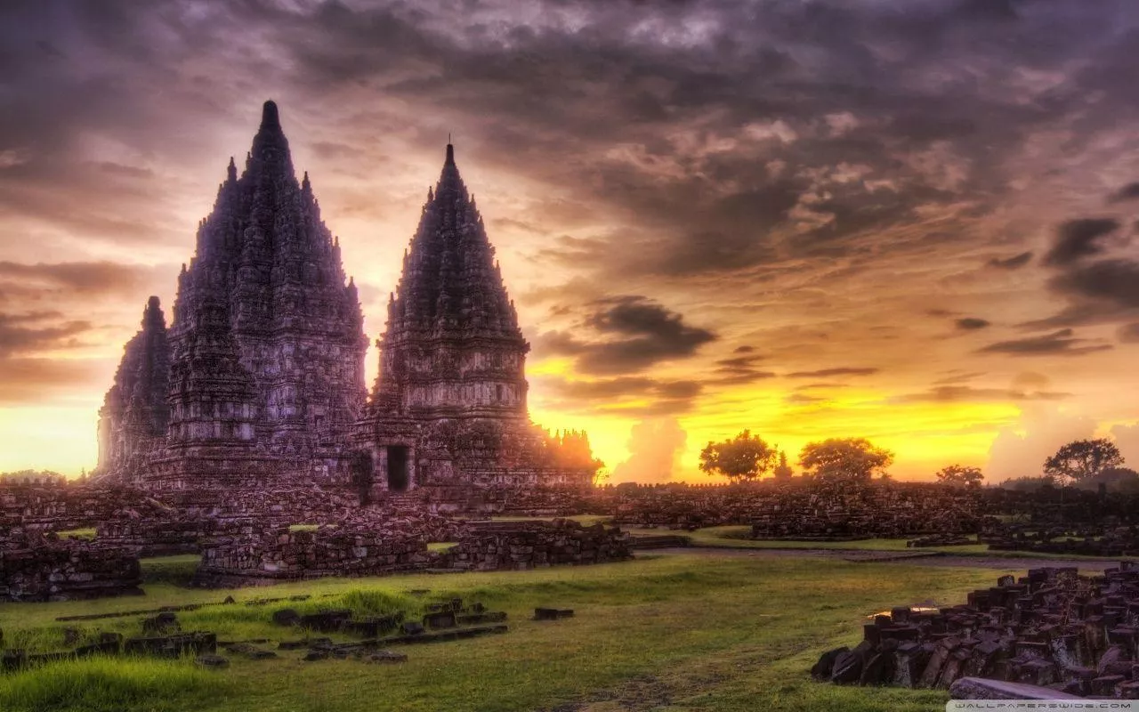 The Lost Hindu Temple in the Jungle Mist ❤ 4K HD