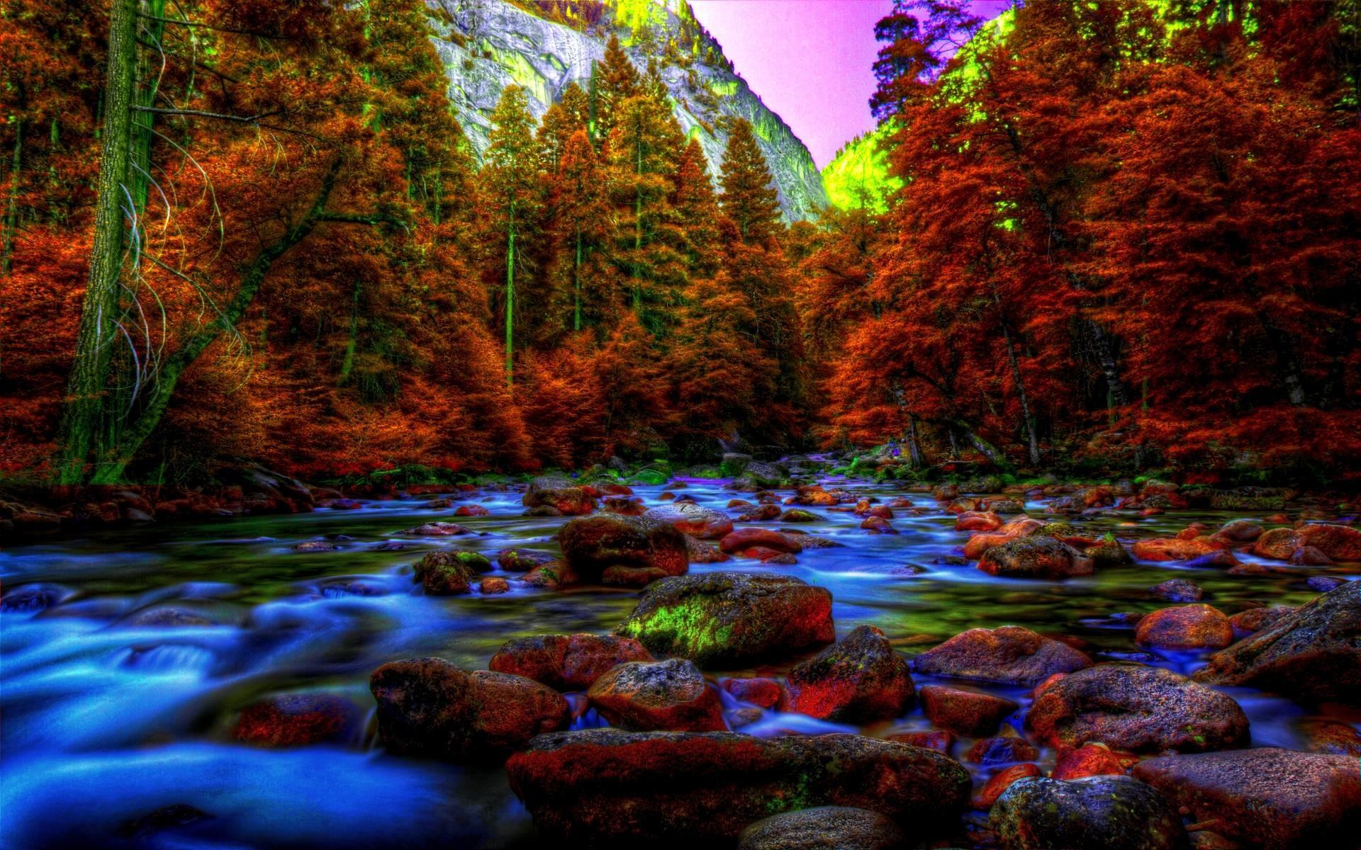 3D Fall Wallpaper background picture