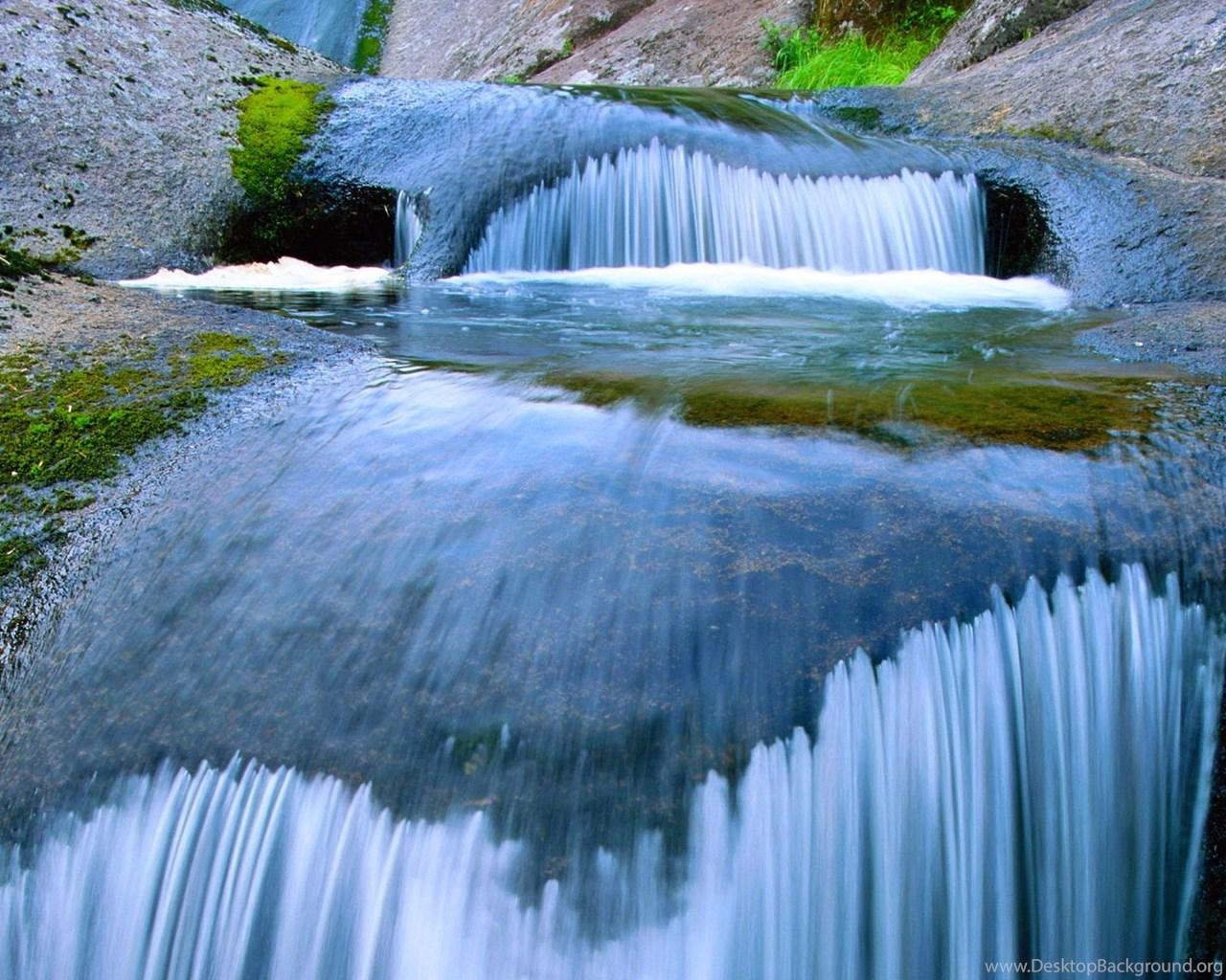 Waterfalls Wallpaper Free ICY COOL FALLS Wallpaper HD. Desktop