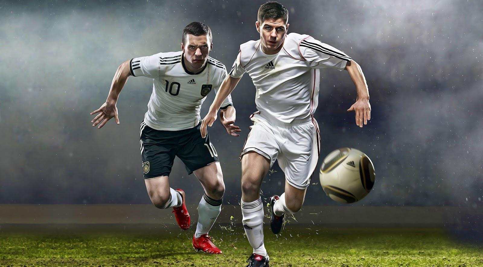 soccer players wallpaper