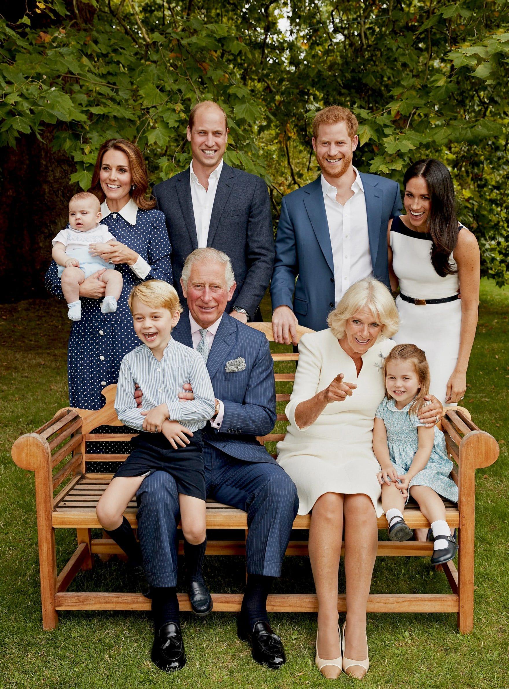 Prince Charles celebrates 70th with new royal family photo starring
