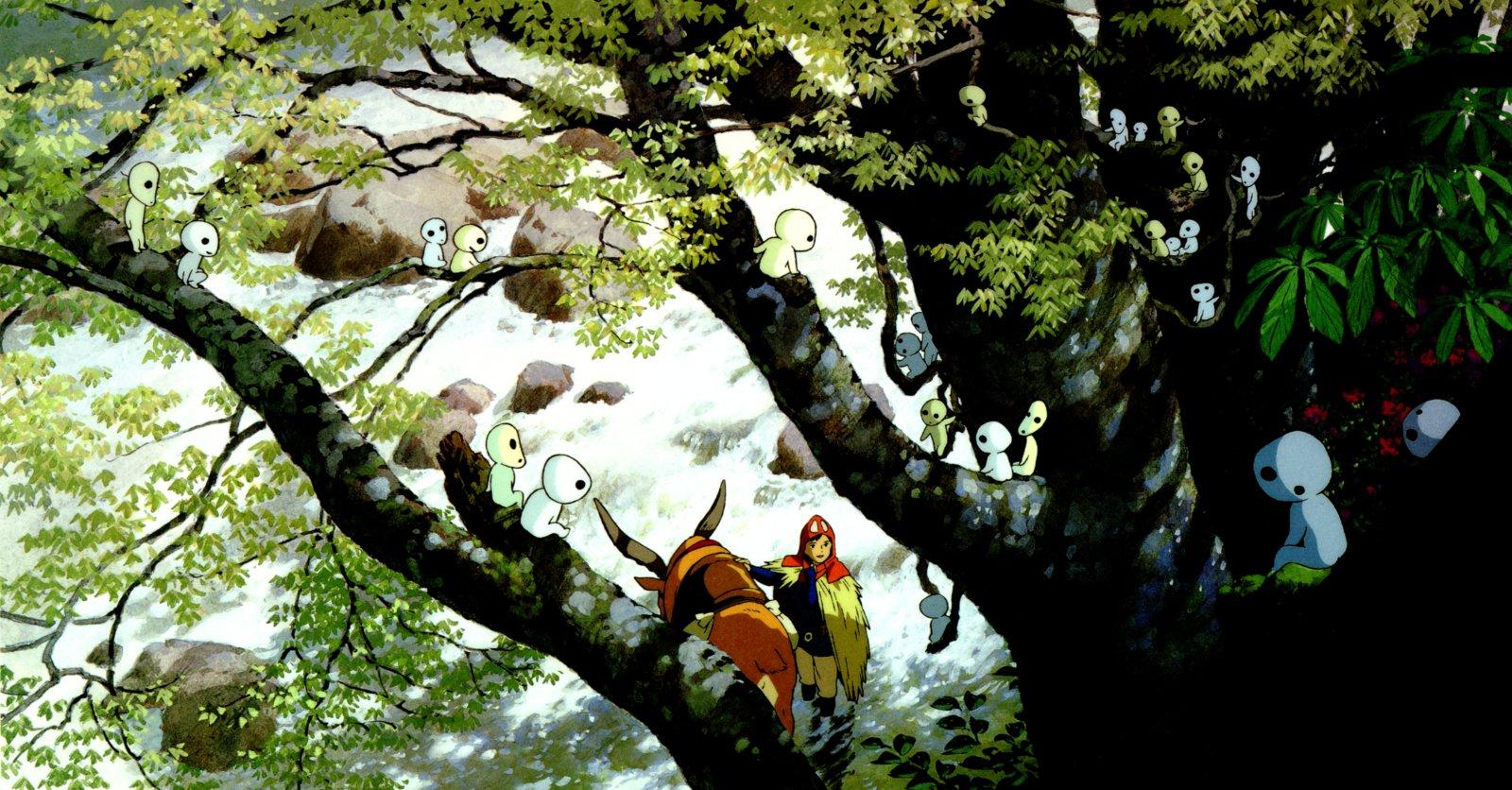 100+] Princess Mononoke Wallpapers | Wallpapers.com
