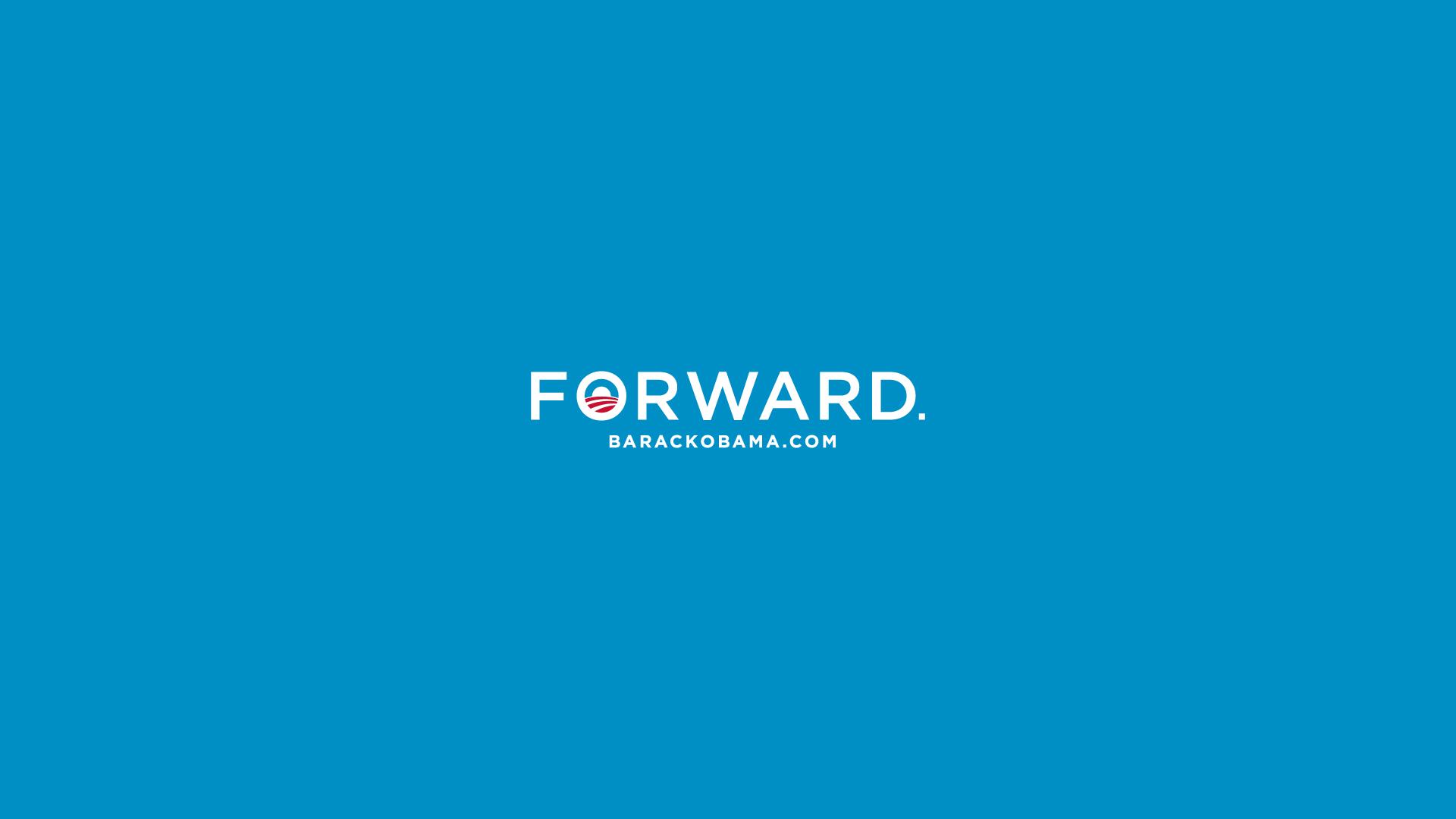 Obama 2012 Forward Windows 7 Theme With 8 Wallpaper