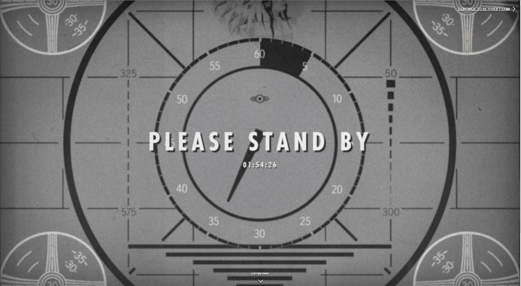 Please Stand Fallout 3