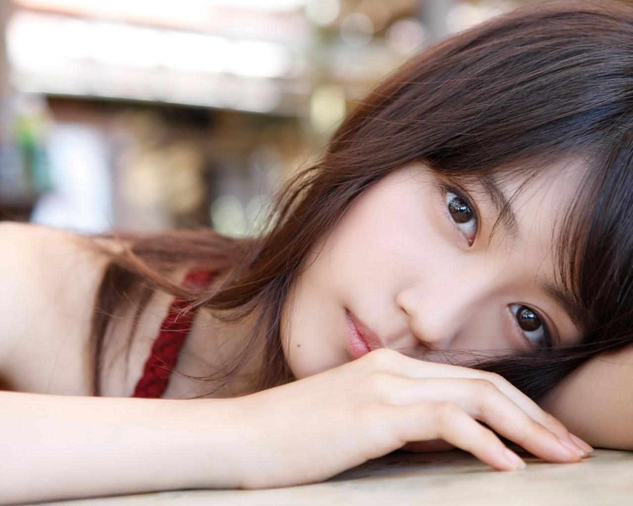 Download 1280x1024 Arimura Kasumi, Actress, Japanese Women, Close Up