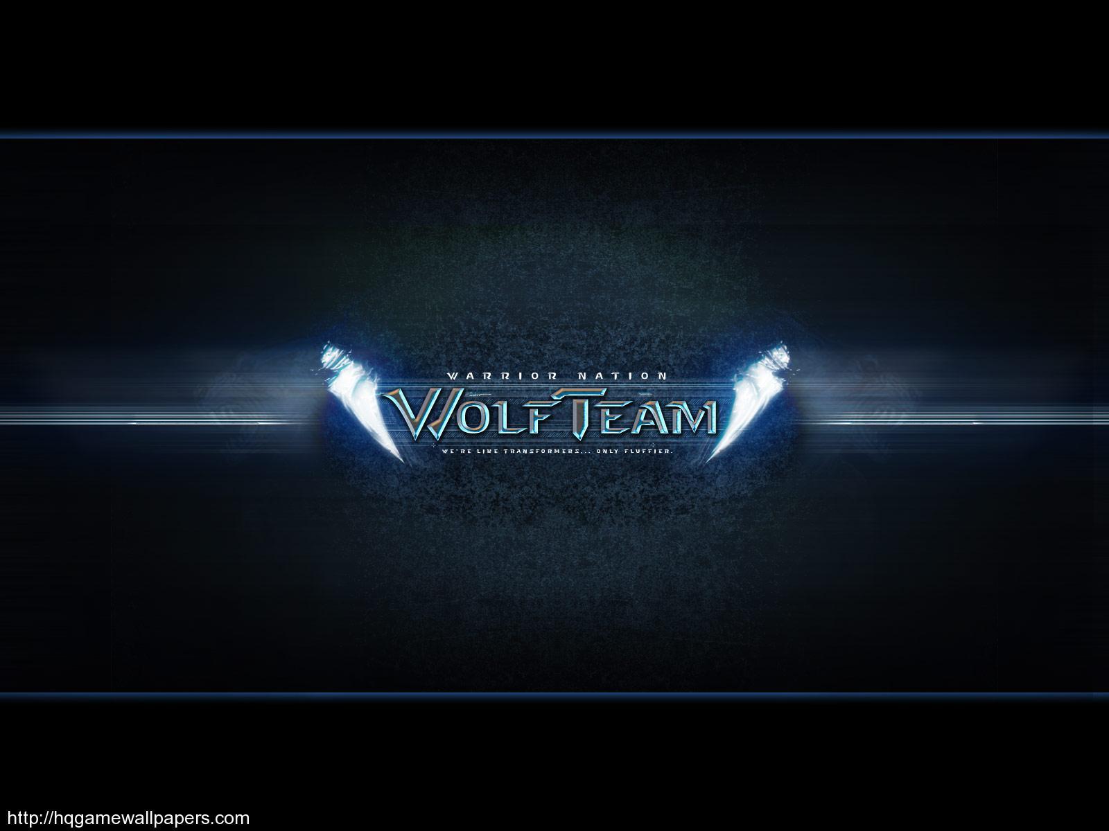 Wolf Team widescreen wallpaper