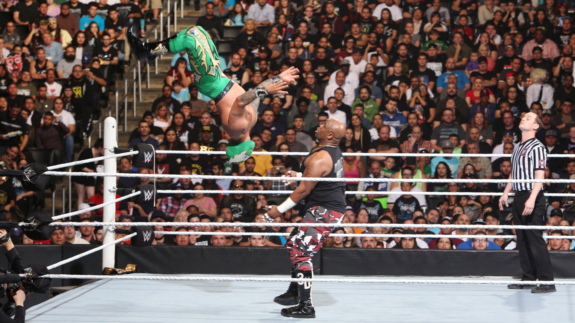 The Lucha Dragons vs. The Dudley Boyz. 1 Contenders' Tag Team