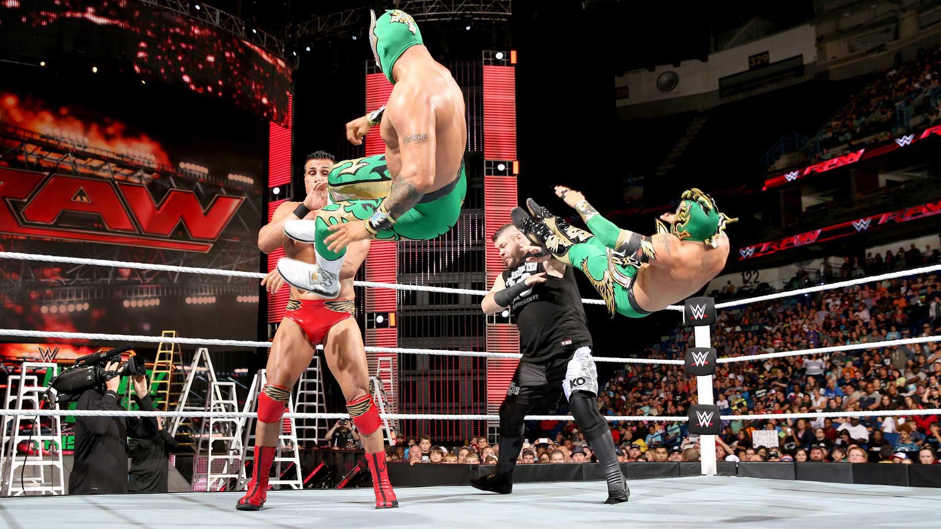 The Lucha Dragons vs. Kevin Owens & Alberto Del Rio: Raw, June 13