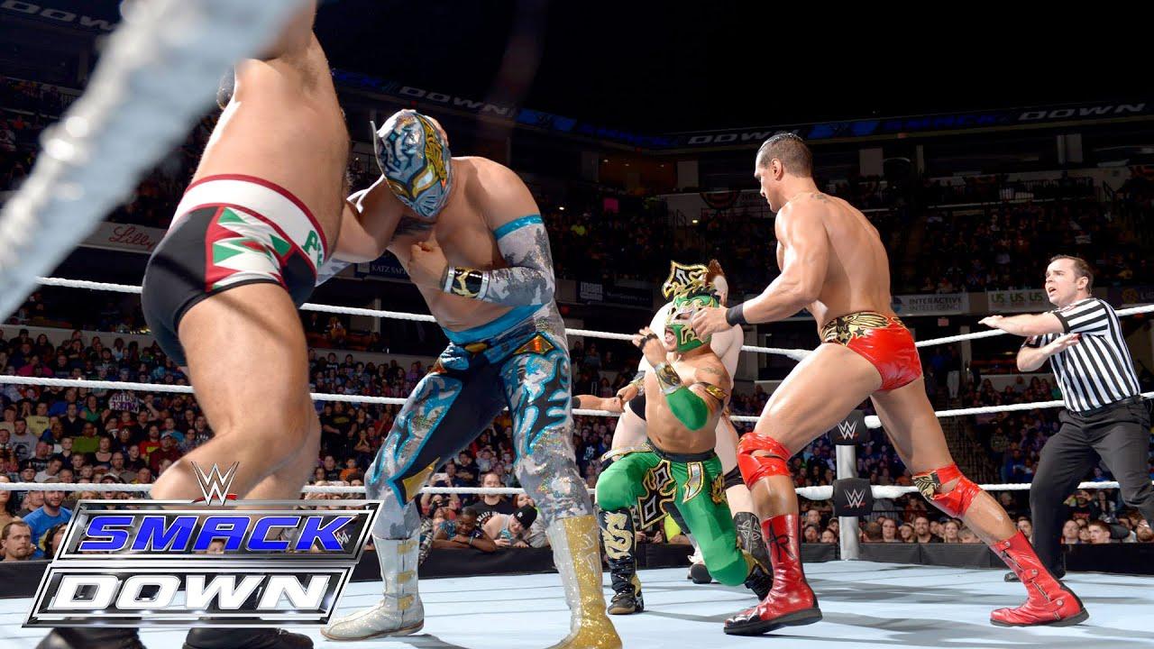 Dolph Ziggler, Neville & The Lucha Dragons vs. The League of Nations