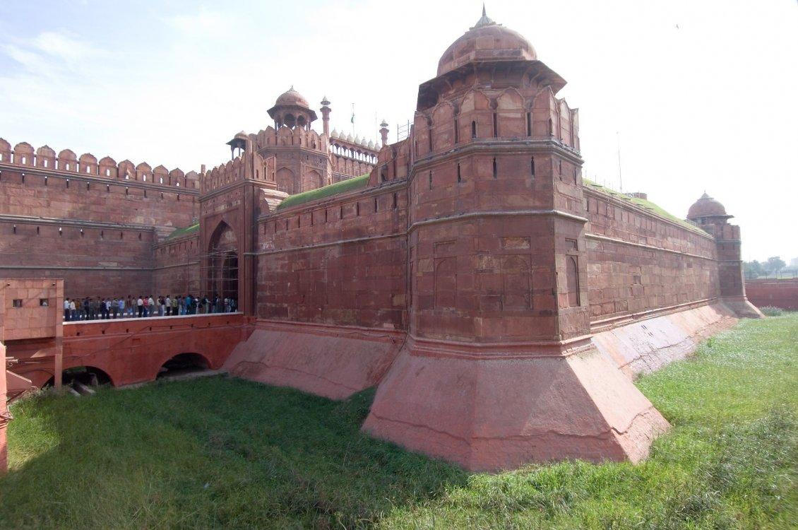 Red Fort, building of Delhi India