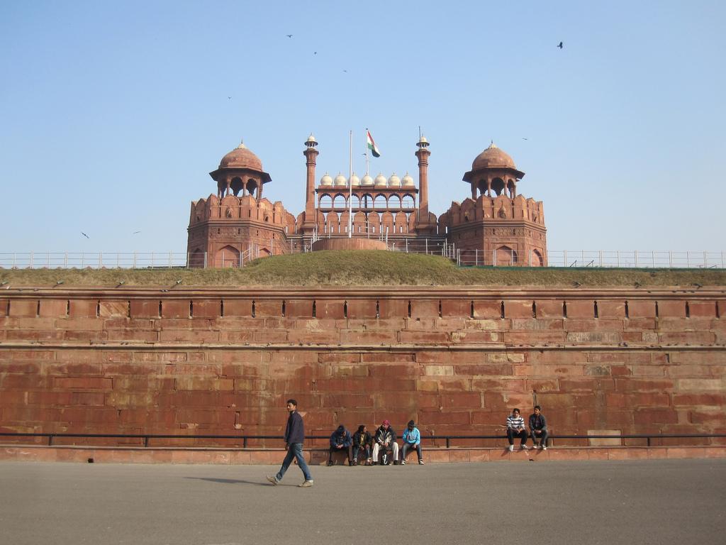 Red Fort. It's the Red Fort in Delhi. It was comple