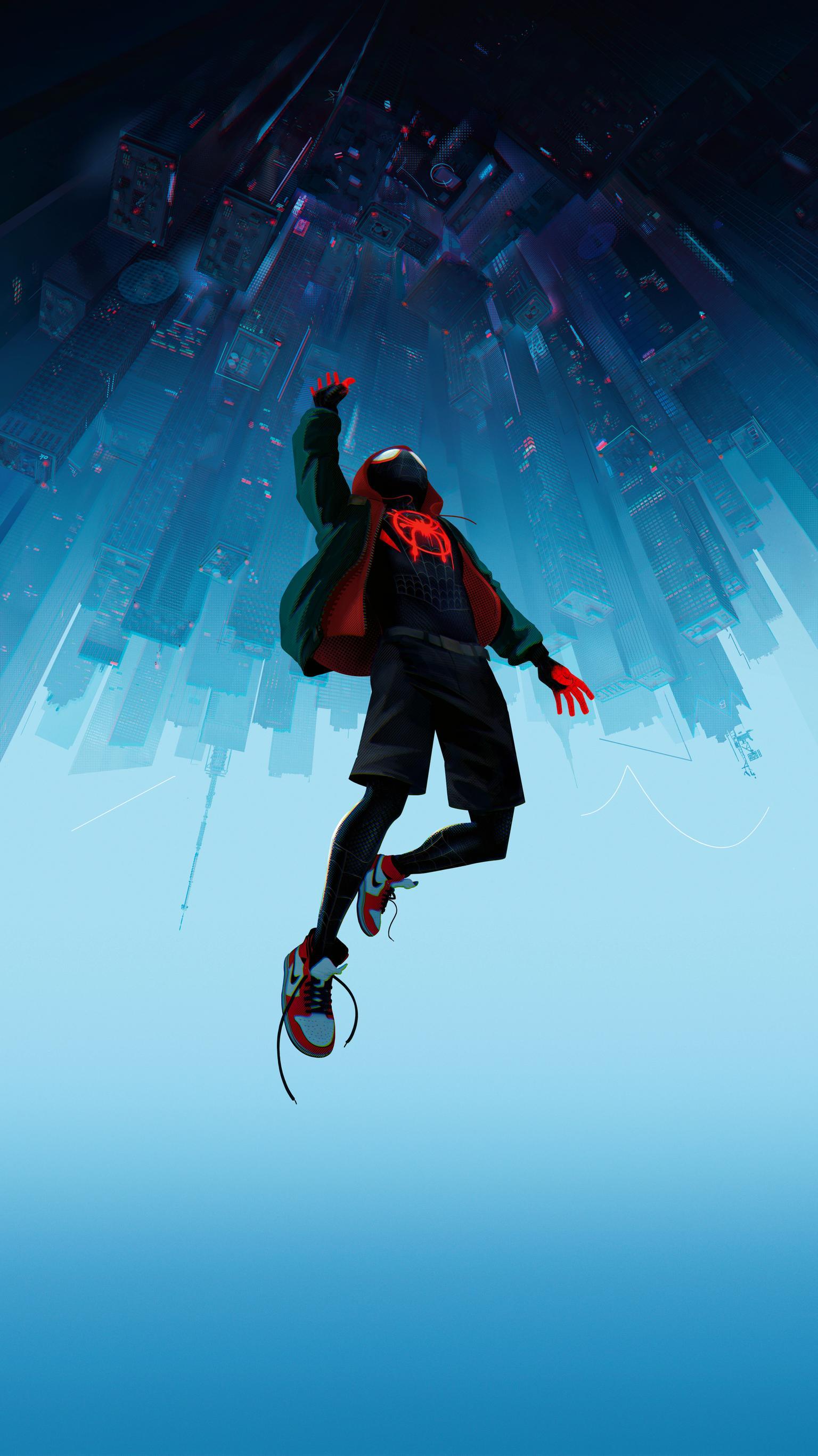 Spider Man: Into The Spider Verse (2018) Phone Wallpaper