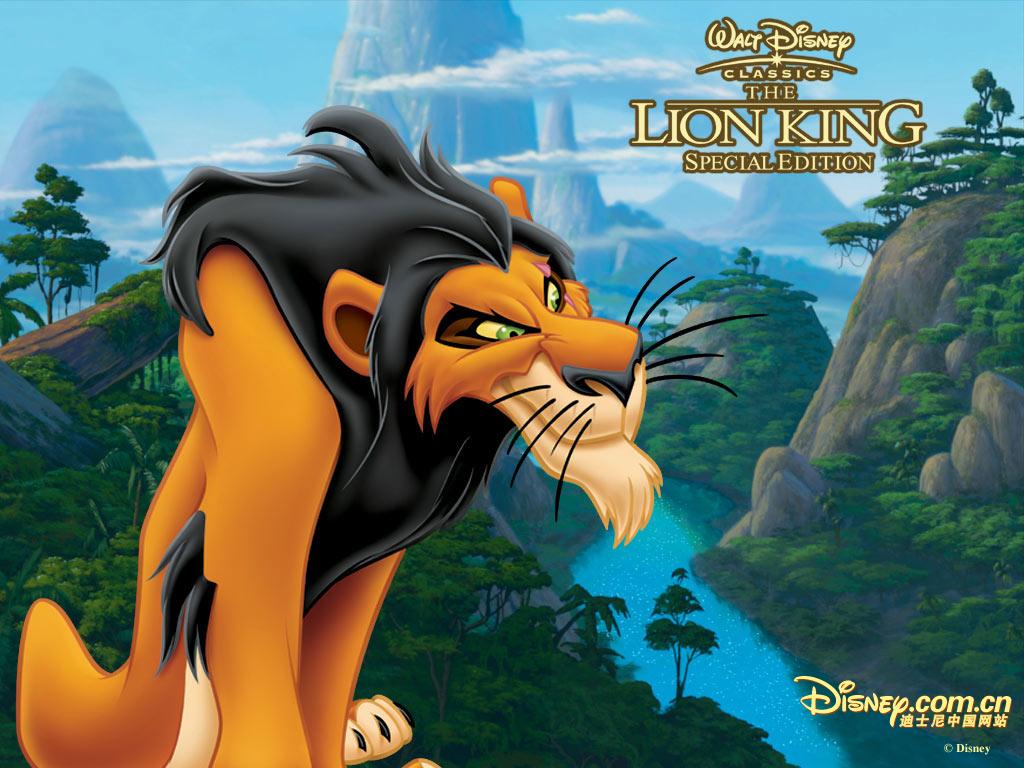 Scar Lion King Desktop Wallpaper