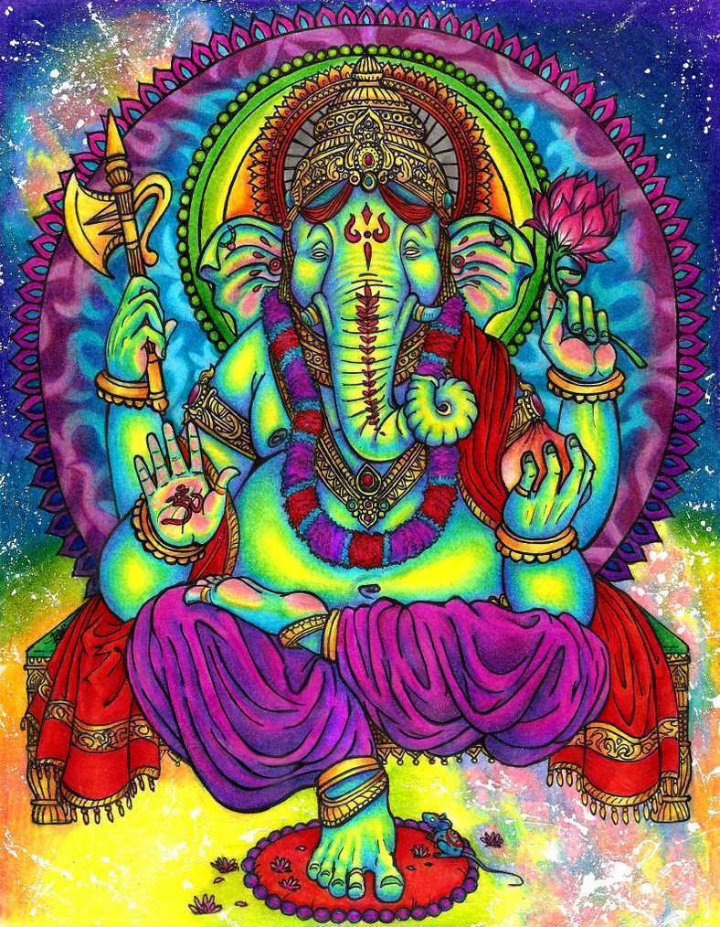 Ganesh Painting Fresh Lord Ganesha HD Wallpaper Telugu Devotional