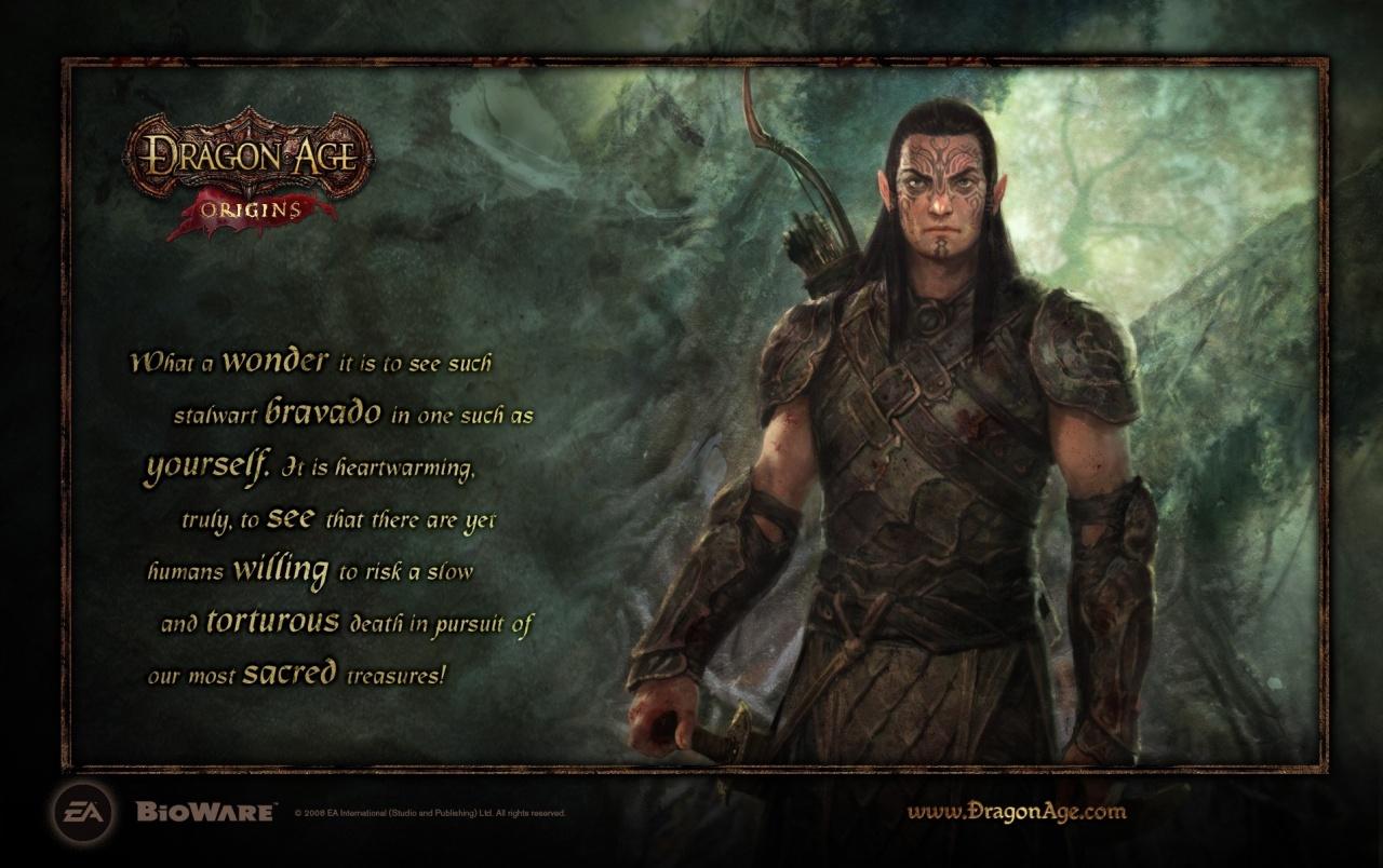 Dragon Age: Origins Elf wallpaper. Dragon Age: Origins Elf stock