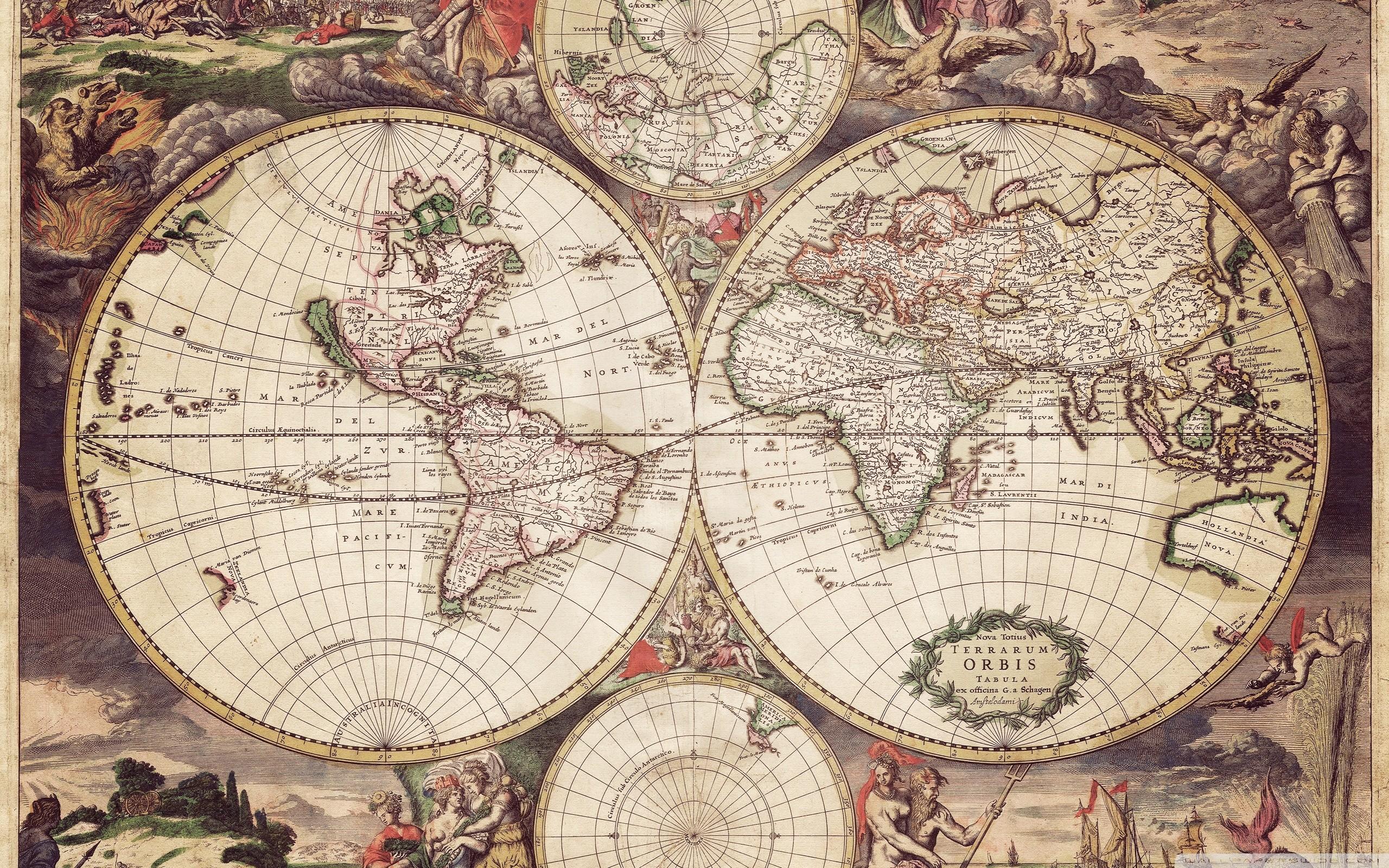 Old Map Wallpaper