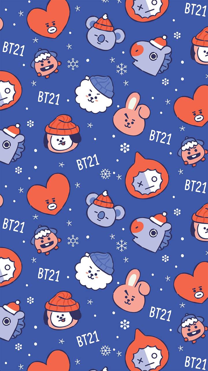BT21 Christmas Wallpaper