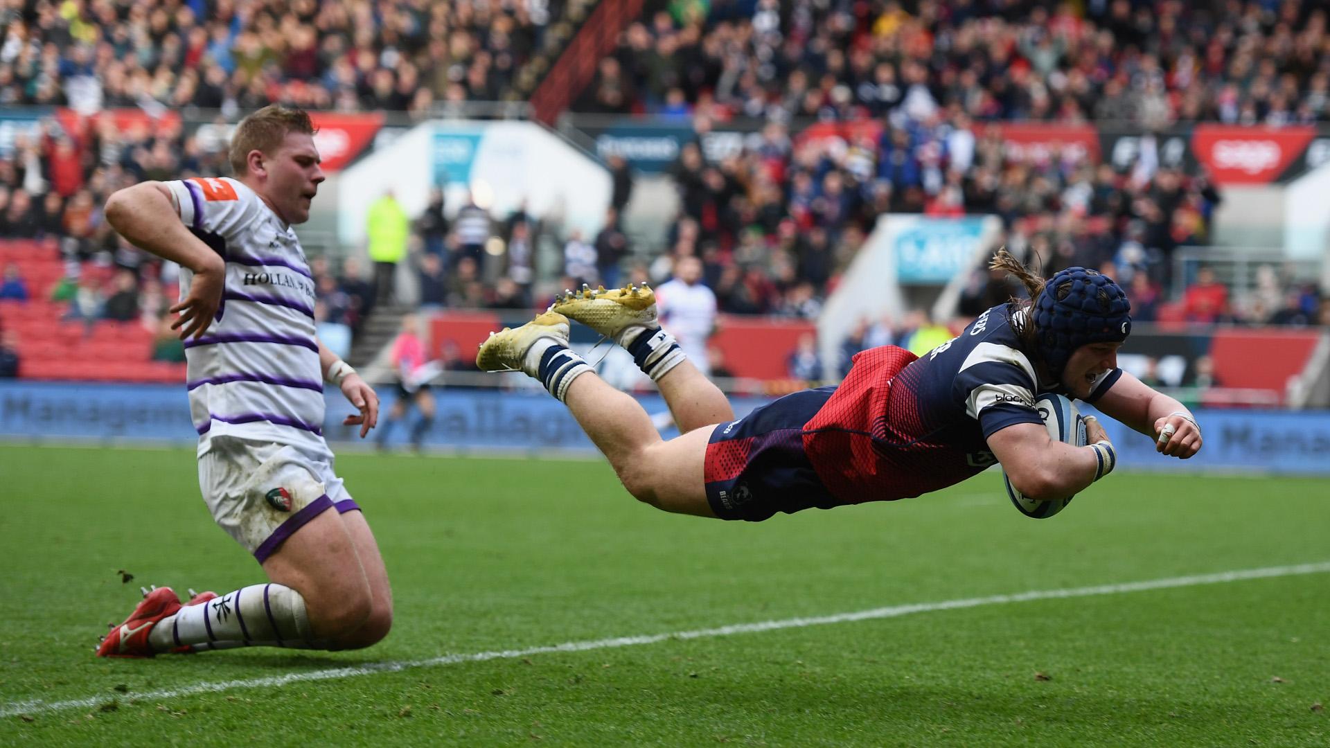 Bristol Bears have put a big score on Leicester Tigers